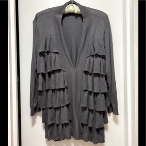 Tiered Ruffles Cardigan